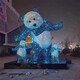 玻璃钢熊猫雕塑安装施工产品图