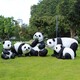 熊猫雕塑定做产品图