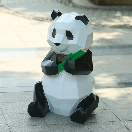 新疆玻璃钢大熊猫雕塑加工