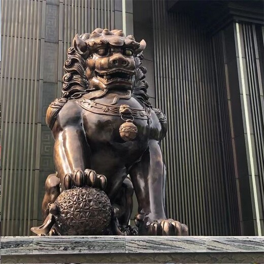 卡通獅子雕塑工藝品