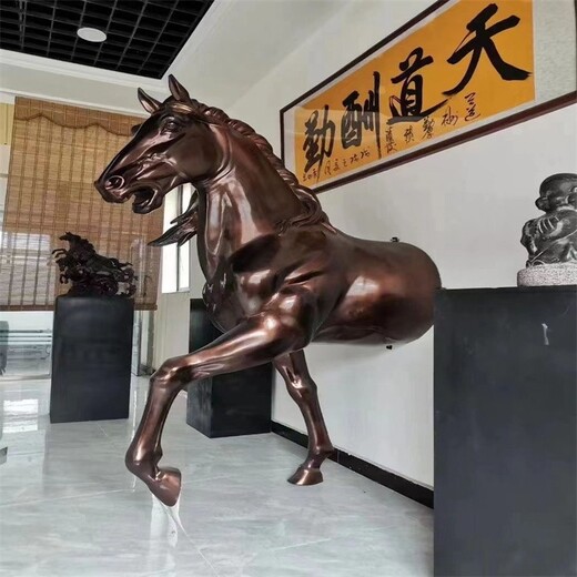 彩繪馬雕塑加工廠家
