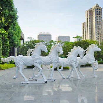 廣西玻璃鋼馬雕塑