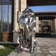 大型玻璃钢狮子雕塑图