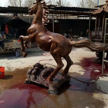 玻璃鋼動物馬雕塑加工