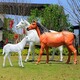 仿真玻璃鋼馬雕塑加工產(chǎn)品圖