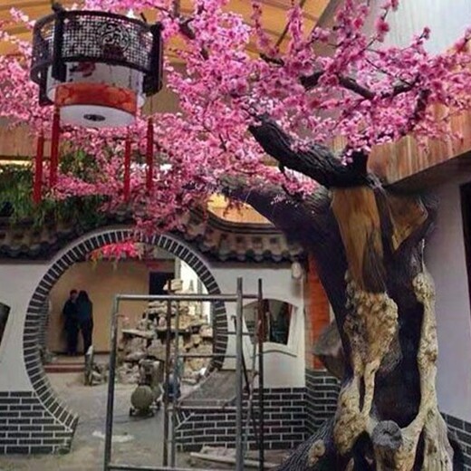 台州仿真桃花树