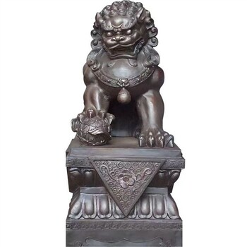 不銹鋼獅子雕塑加工