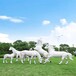 天津玻璃鋼馬雕塑