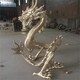 龍雕塑制作圖