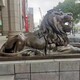 動物獅子雕塑藝術品圖