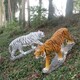 老虎雕塑制作图