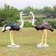 鸵鸟雕塑厂家图