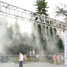 九龍坡噴霧降溫景區人造霧降溫系統生產安裝公司圖片