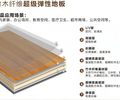 常德竹木纖維超級彈性地板,塑膠地板同質透心地板