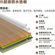 鹰潭竹木纤维超级弹性地板销售,木塑地板展示图