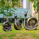 铁艺蜗牛雕塑图