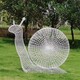 玻璃钢蜗牛雕塑定做厂家产品图