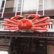 云南玻璃钢螃蟹雕塑图