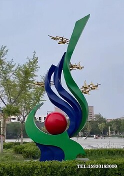 現(xiàn)代簡易不銹鋼鳳凰雕塑學校鳳凰文化金越雕塑廠家