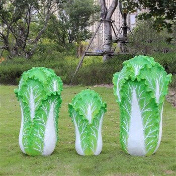 戶外玻璃鋼大白菜雕塑在哪個地方生產的