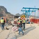 陜西寶雞厚榮路橋防撞墻模板臺車圖