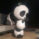 不锈钢熊猫雕塑价格图