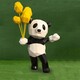 旅游景區(qū)不銹鋼熊貓雕塑廠(chǎng)家聯(lián)系方式產(chǎn)品圖