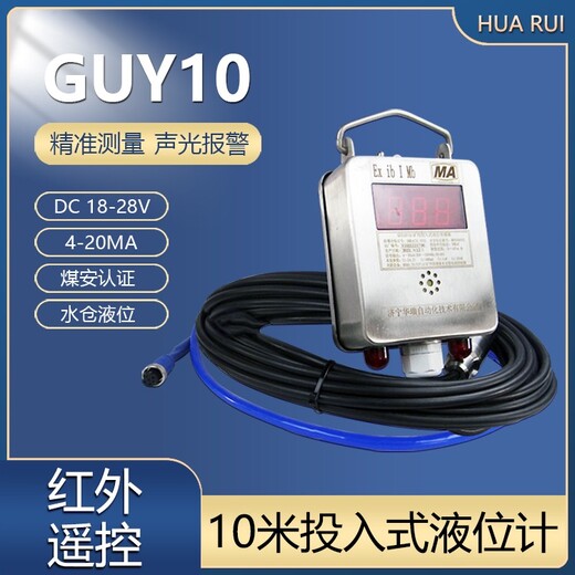 guy10矿用液位传感器水位显示控制器水液位传感器