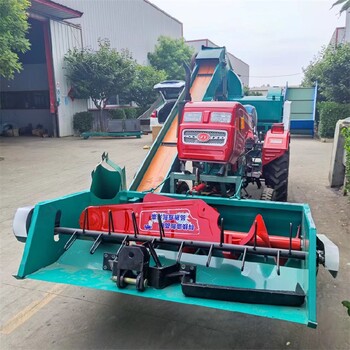 帶提糧機28馬力拖拉機全自動(dòng)大型玉米脫粒機作用