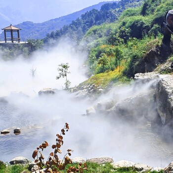 南岸廣場高壓霧森系統(tǒng)噴霧造景設(shè)計