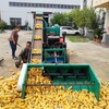 北京二手全自動大型玉米脫粒機35馬力拖拉機自走式打棒子機子