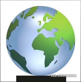 落地式不銹鋼地球儀雕塑街道綠化地球儀金越雕塑