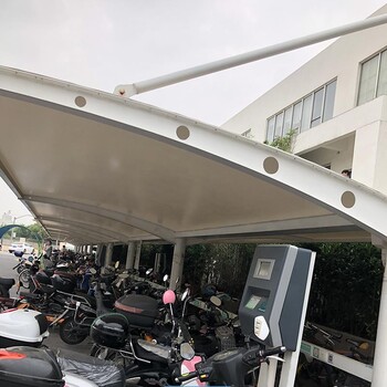 膜結構車棚的隔熱效果