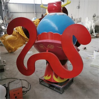 可愛(ài)玻璃鋼卡通人物雕塑商家