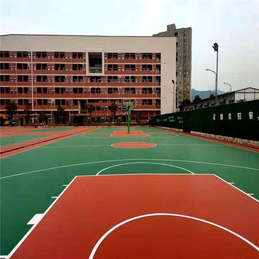锡林郭勒盟硅PU材料生产厂家网球场硅PU地面材料