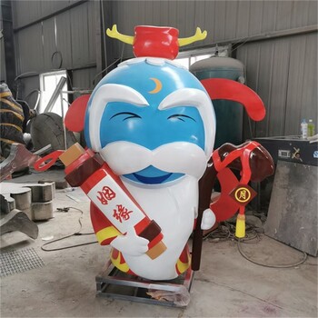 新款玻璃鋼卡通人物雕塑費用