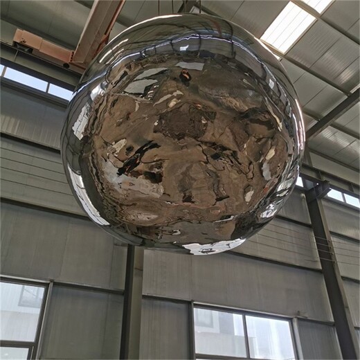 水景不銹鋼鵝卵石雕塑訂制