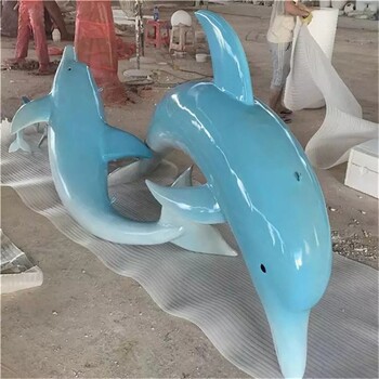 酒店不銹鋼海豚雕塑廠(chǎng)家