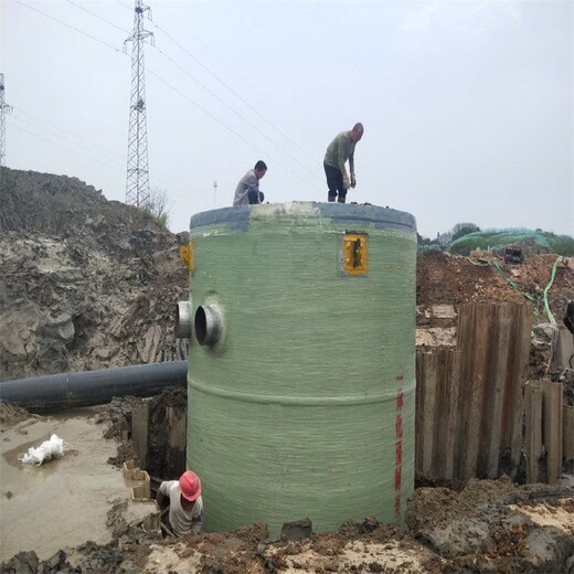 湖南定制污水提升泵站-雨水提升泵站-一体化预制泵站