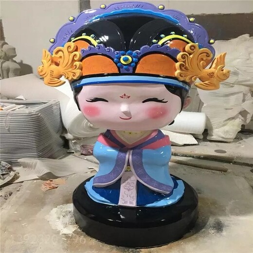 仿真玻璃鋼戲曲人物雕塑