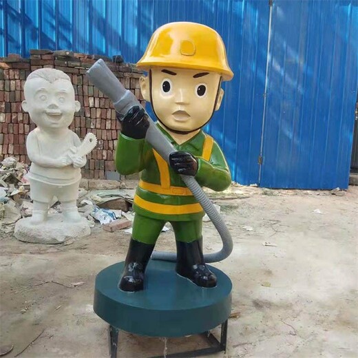內(nèi)蒙古卡通消防員雕塑廠家定制