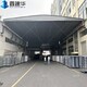 南京电动伸缩雨棚报价过道厂房雨棚产品图