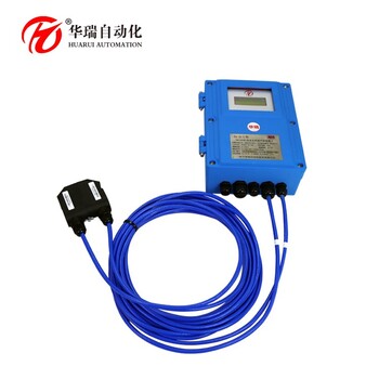 流量傳感器污水測量時差法測量外夾式安裝