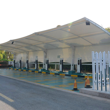 靜安膜結(jié)構(gòu)充電樁車棚包工包料包安裝