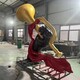 大型玻璃鋼勝利的號(hào)角雕塑廠家原理圖