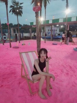 合肥粉色沙滩蓝色砂子出售租赁