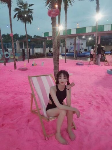 珠海粉色沙滩蓝色砂子出售厂家