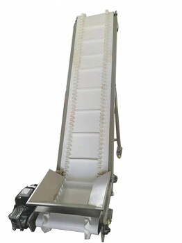 皮帶式裙邊提升機(jī)廠家定制不銹鋼輸送機(jī)帶寬600mm