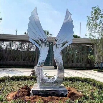 内蒙古镂空不锈钢校园雕塑定制