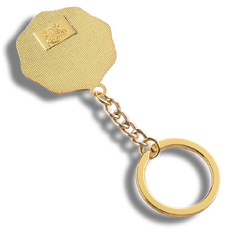 玫瑰金钥匙扣制作工艺，工厂定做合金材质卡通钥匙扣